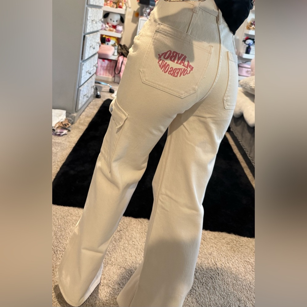 High Waisted Cargo Pants